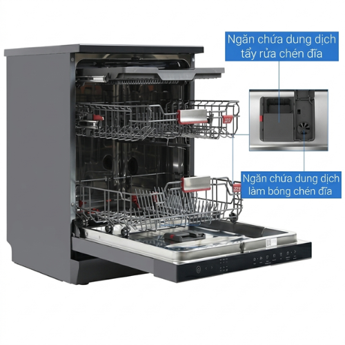 Máy Rửa Chén Độc Lập Toshiba DW-15F7(G)-VN5