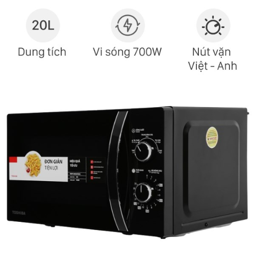 Lò vi sóng Toshiba MW2-MM20P(BK)3