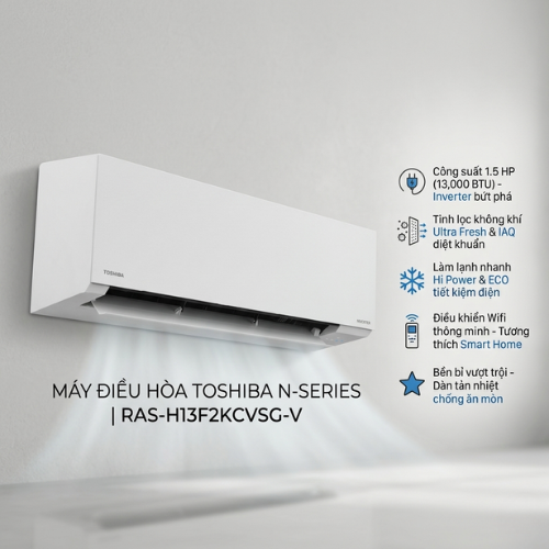 Điều hòa không khí Toshiba RAS-H13F2KCVSG-V3