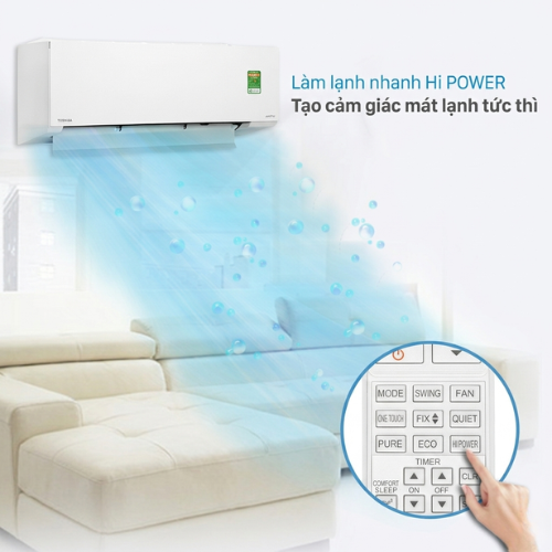 Máy lạnh Toshiba Inverter 1HP RAS-H10E2KCVG-V5