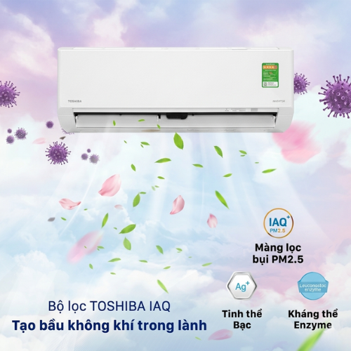 Máy lạnh Toshiba Inverter 1HP RAS-H10E2KCVG-V1