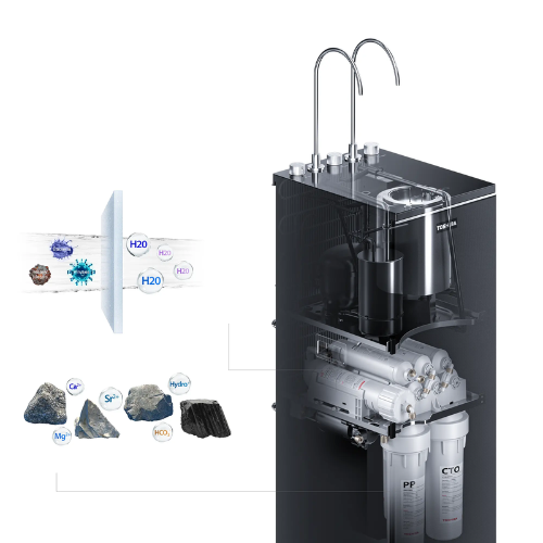 Máy lọc nước nóng lạnh RO Toshiba TWP-WA2SVN(K)5