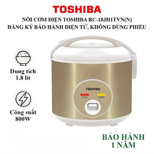 Nồi cơm điện Toshiba RC-18JH1TVN(N)1