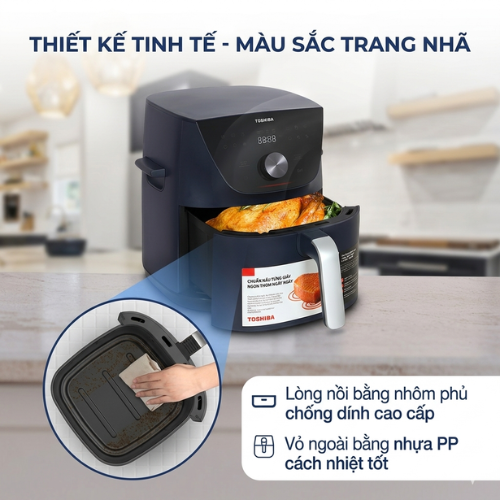 Nồi chiên không dầu Toshiba AF-74CS1SRVN3