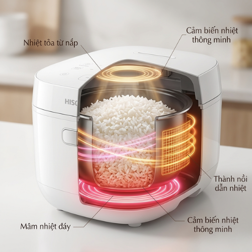 Thân nồi cơm Toshiba NMF3