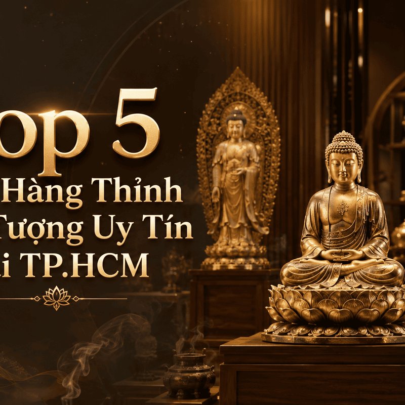 Top 5 Cửa Hàng Thỉnh Tôn Tượng Tại TP.HCM