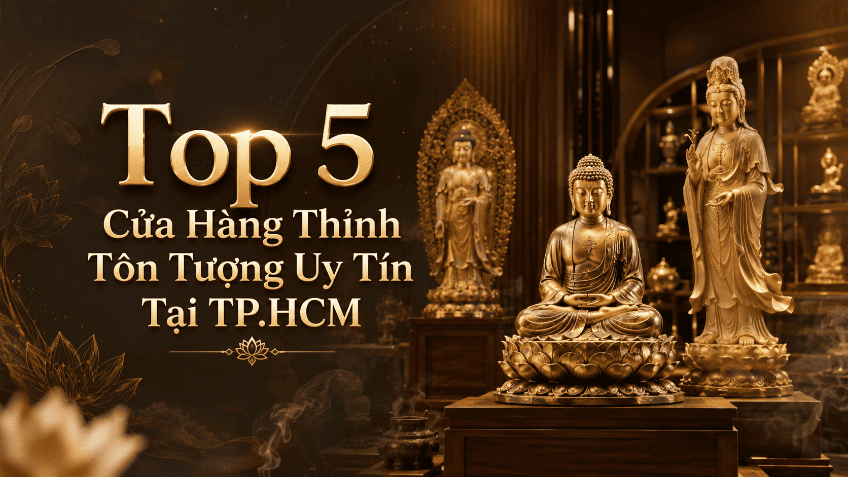Top 5 Cửa Hàng Thỉnh Tôn Tượng Tại TP.HCM