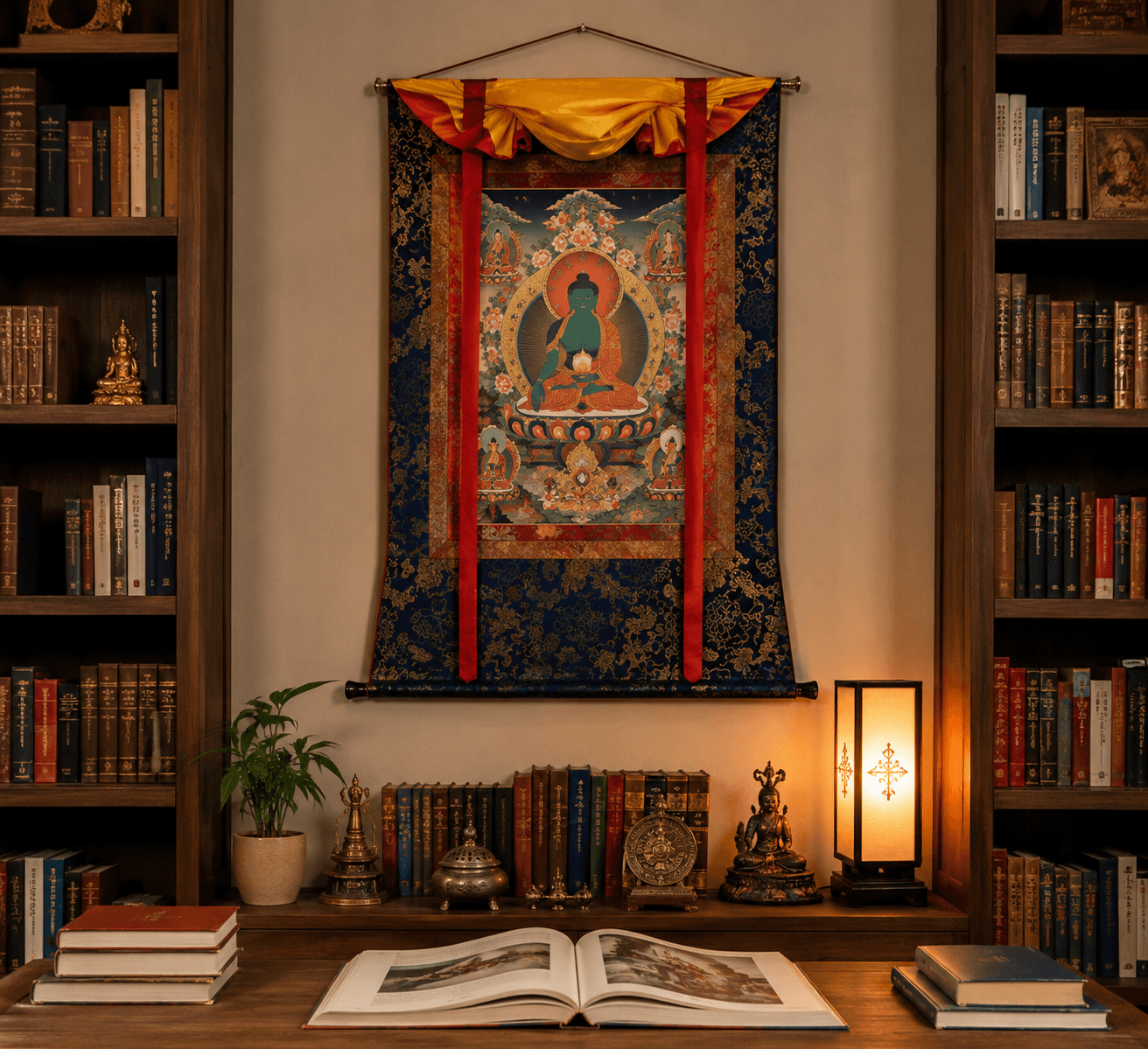 CÁCH TRƯNG BÀY THANGKA