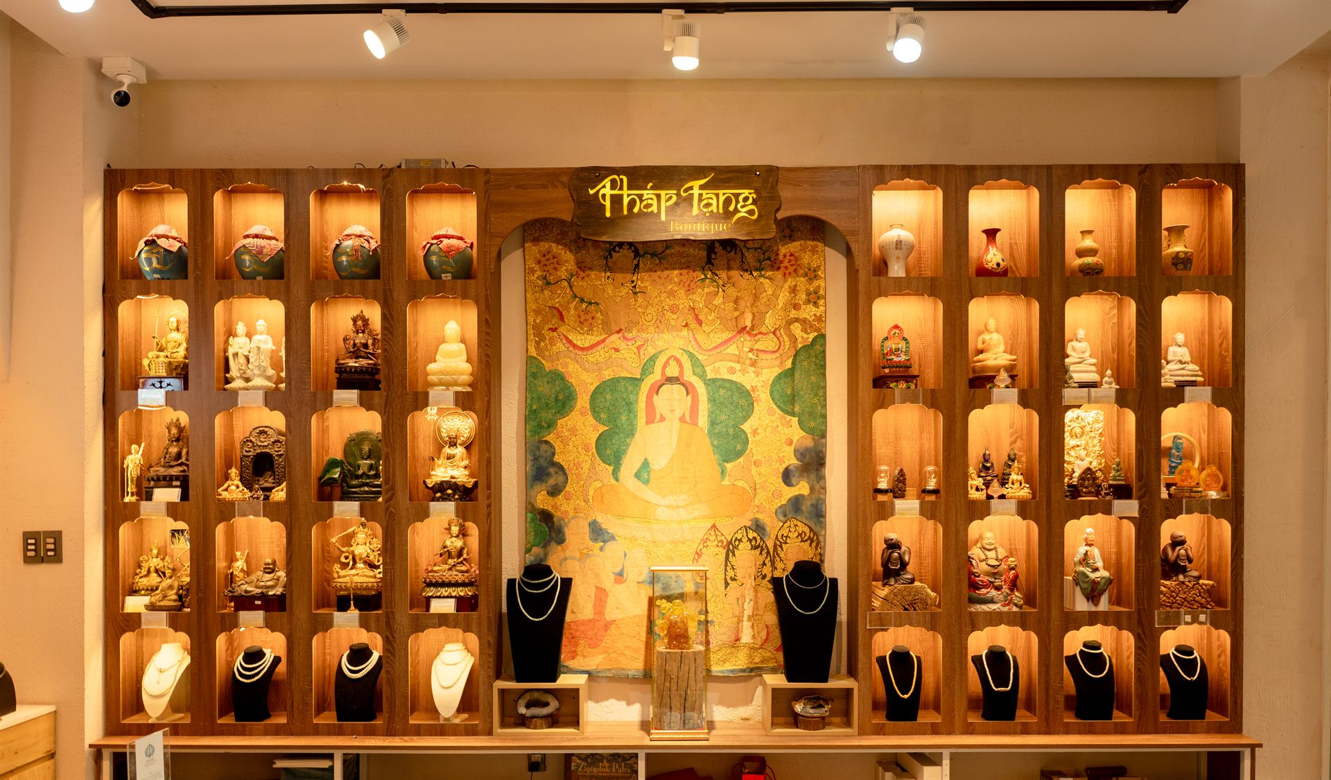 Không gian trưng bày Pháp Tạng