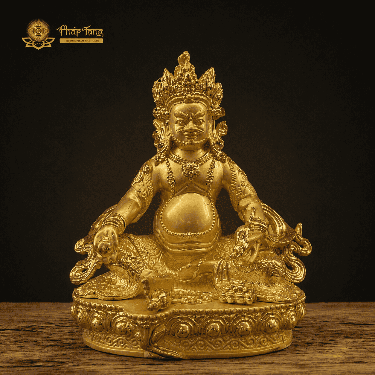 Tôn tượng Đức Kim Cang Tát Đỏa — chày kim cang và chuông kim cang
