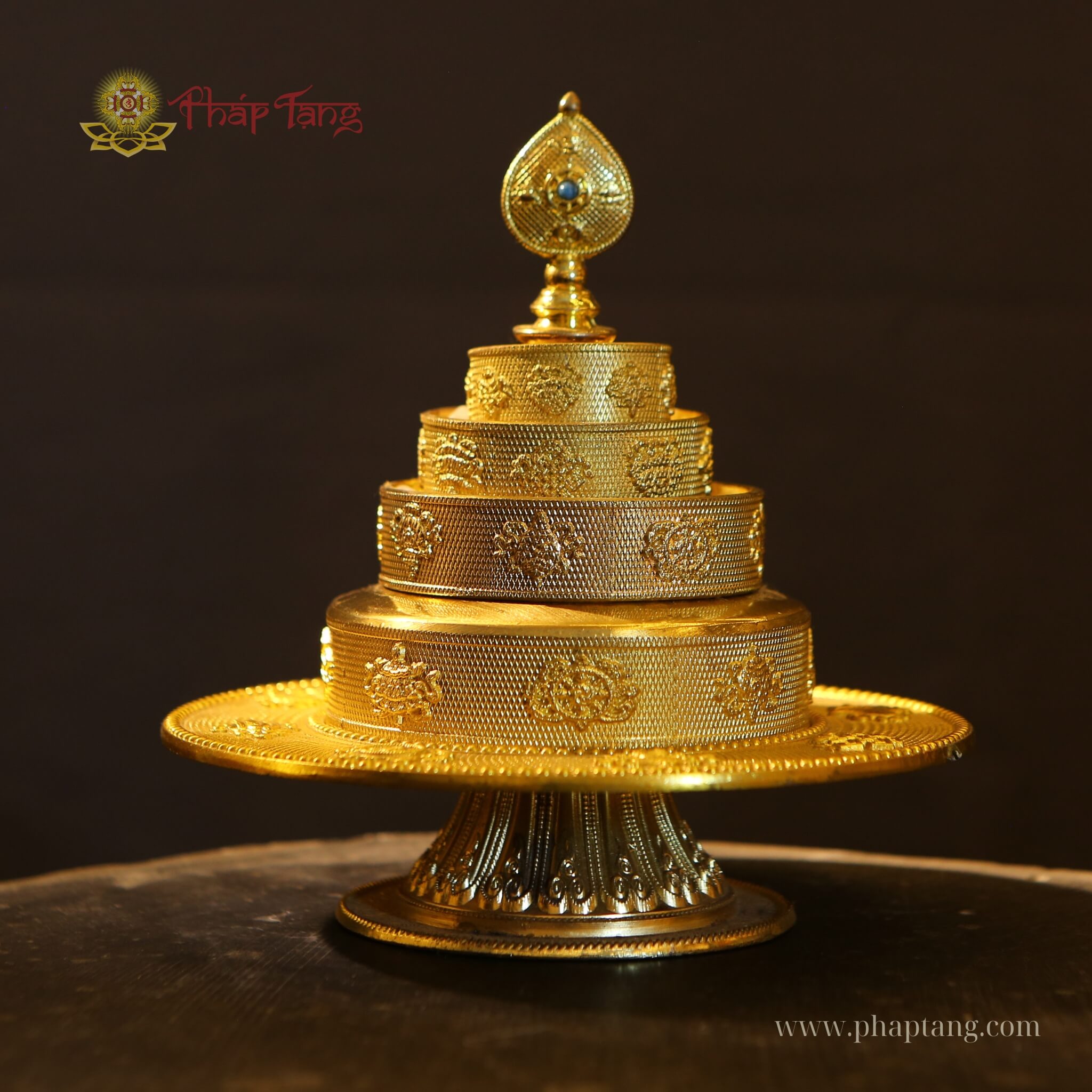 Bộ cúng dường Mandala vàng Đài Loan