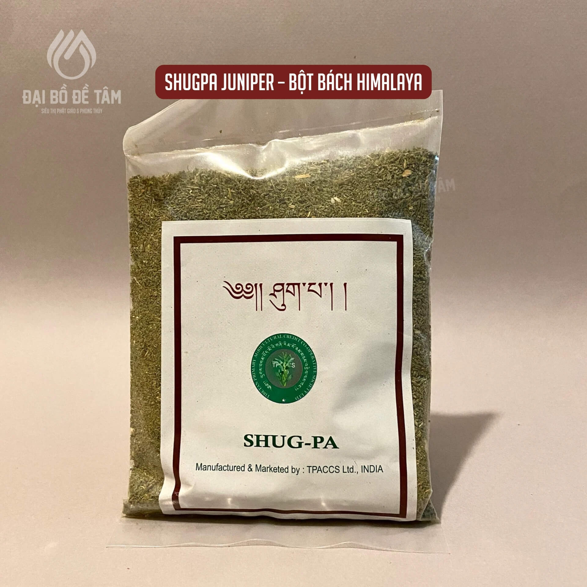 Bột Nhang Shug-pa Juniper Himalaya – Hương Bách Tinh Khiết 100g