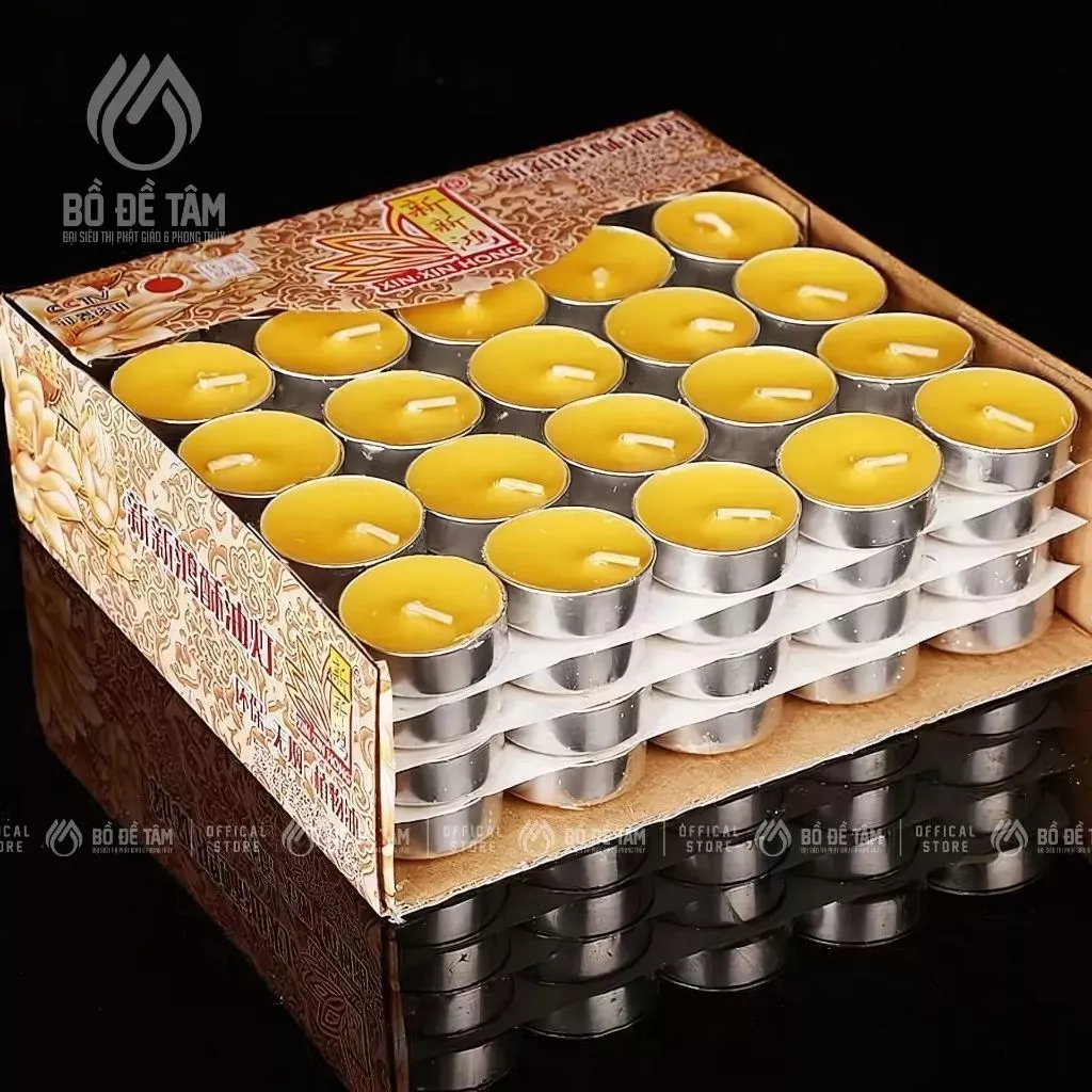 Nến bơ 4 giờ Đài Loan dùng thắp trên bàn thờ ngày Tết