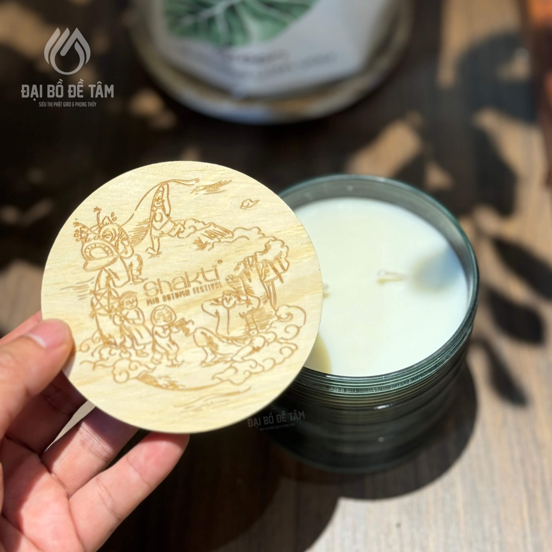 Nến Thơm Shakti Amber Incense Hũ 850g