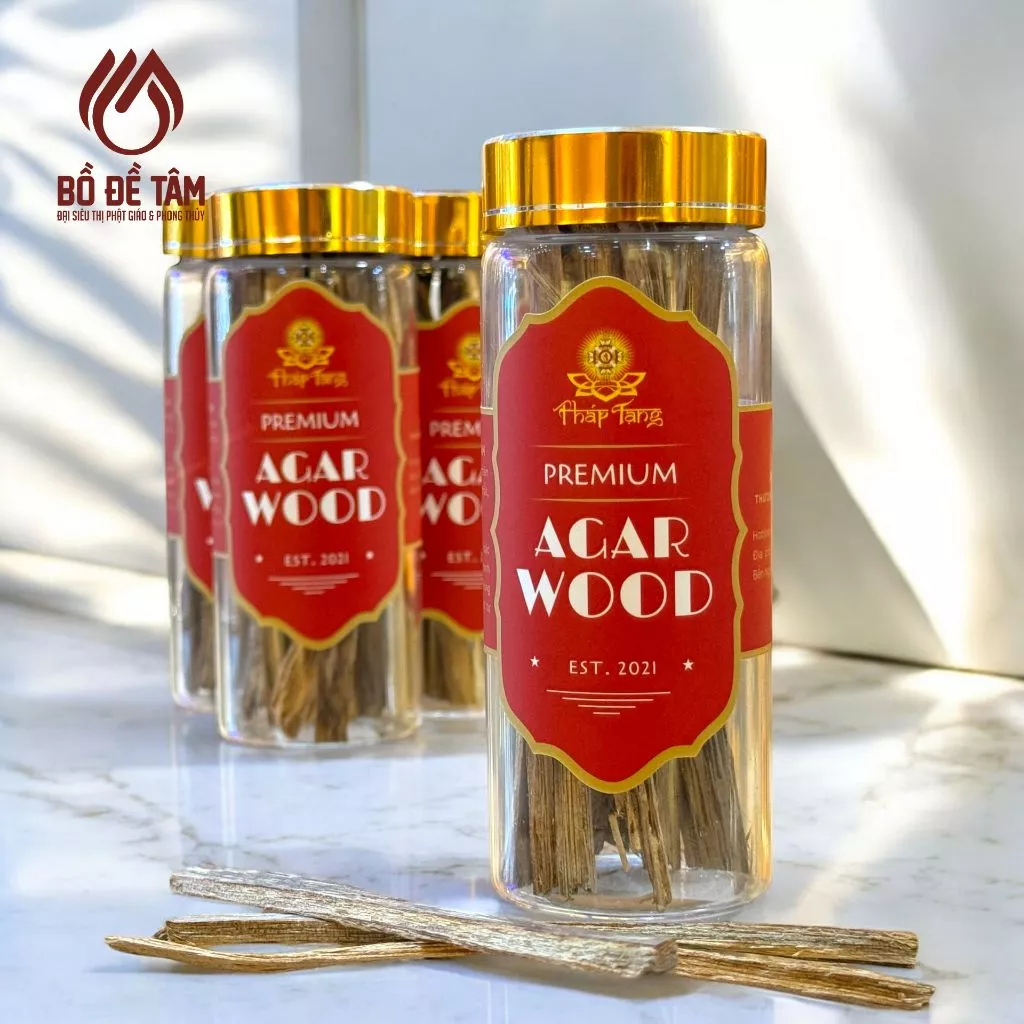 [Hũ 15g] Trầm Hương Miếng Tự Nhiên Khánh Hòa Thanh Tẩy Không Gian