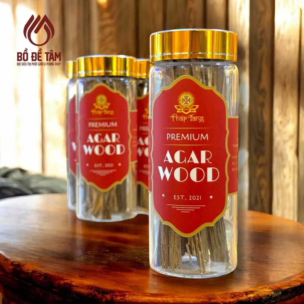 [Hũ 15g] Trầm Hương Miếng Tự Nhiên Khánh Hòa Thanh Tẩy Không Gian