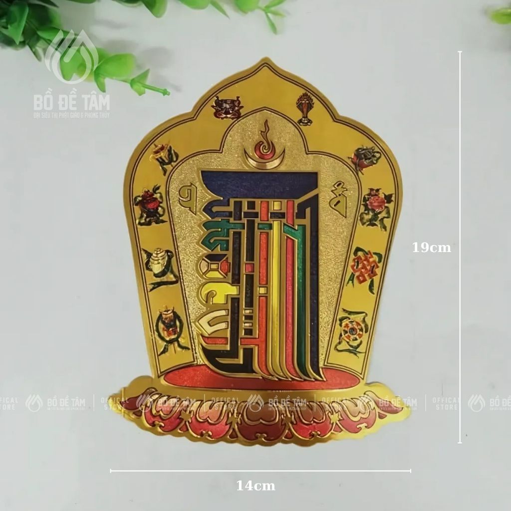Decal Kalachakra, Miếng Dán Kim Cang Thời Luân Bảo Hộ Bình An
