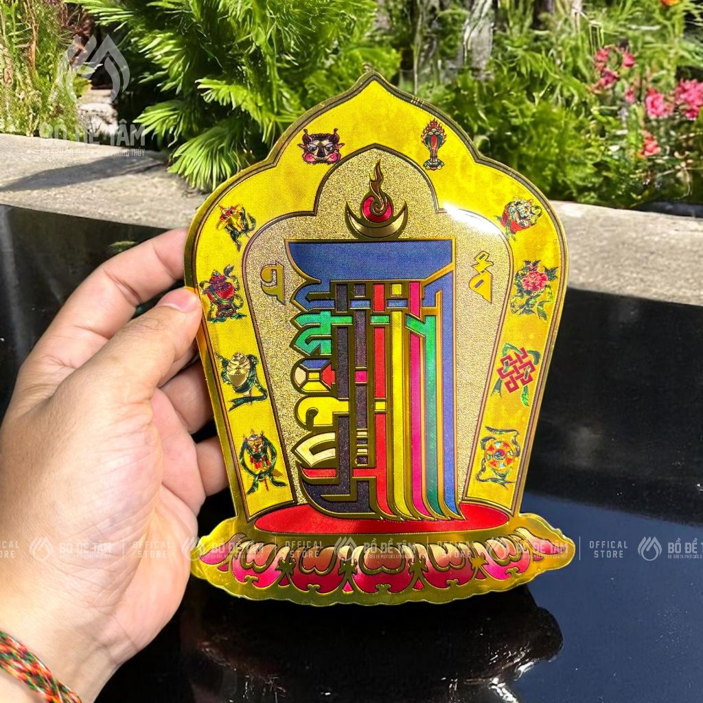 Decal Kalachakra, Miếng Dán Kim Cang Thời Luân Bảo Hộ Bình An