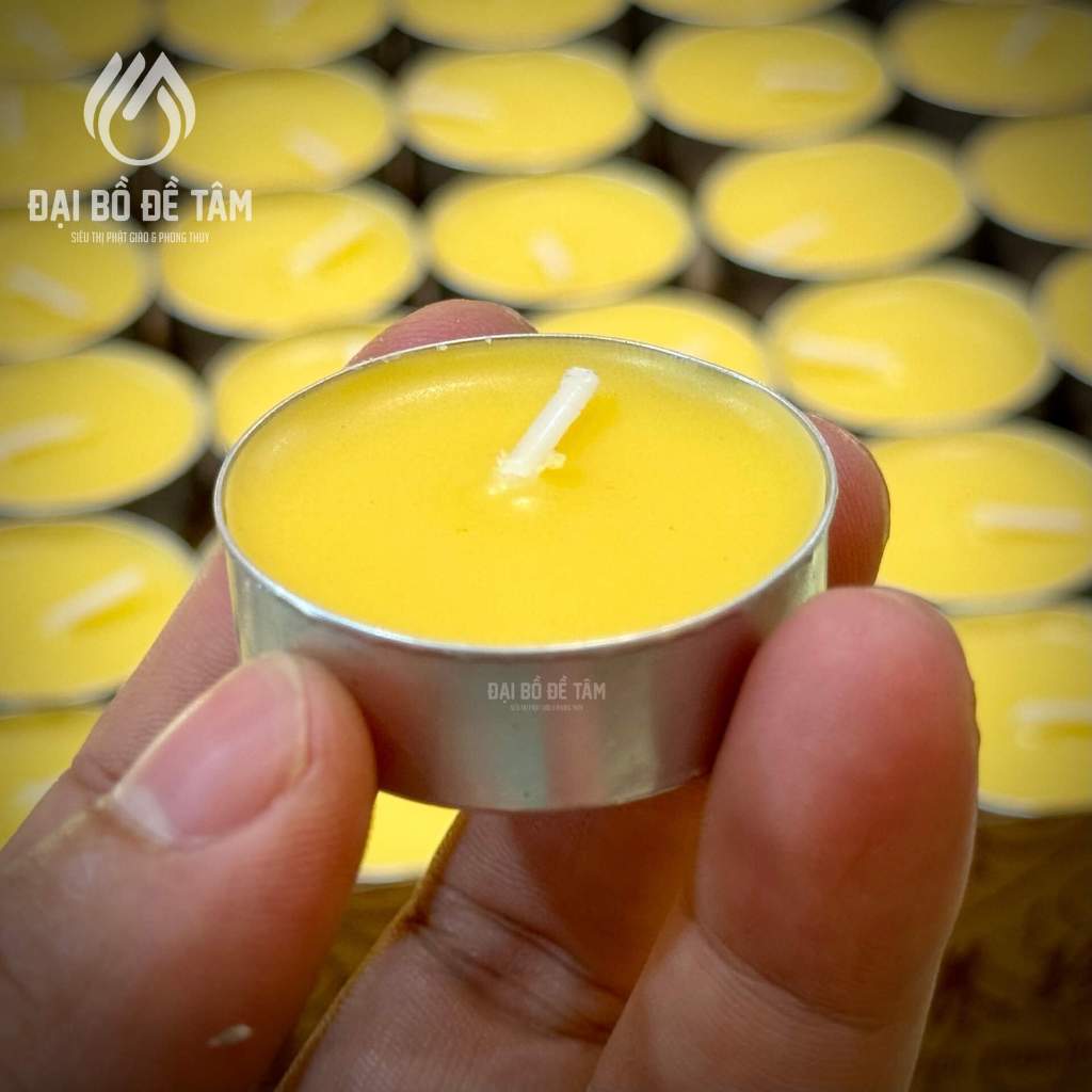 Hộp Nến Bơ Thực Vật Tự Nhiên 108 Viên Cháy 4 Giờ – Thanh Tịnh Không Gian, Thắp Sáng Trí Tuệ