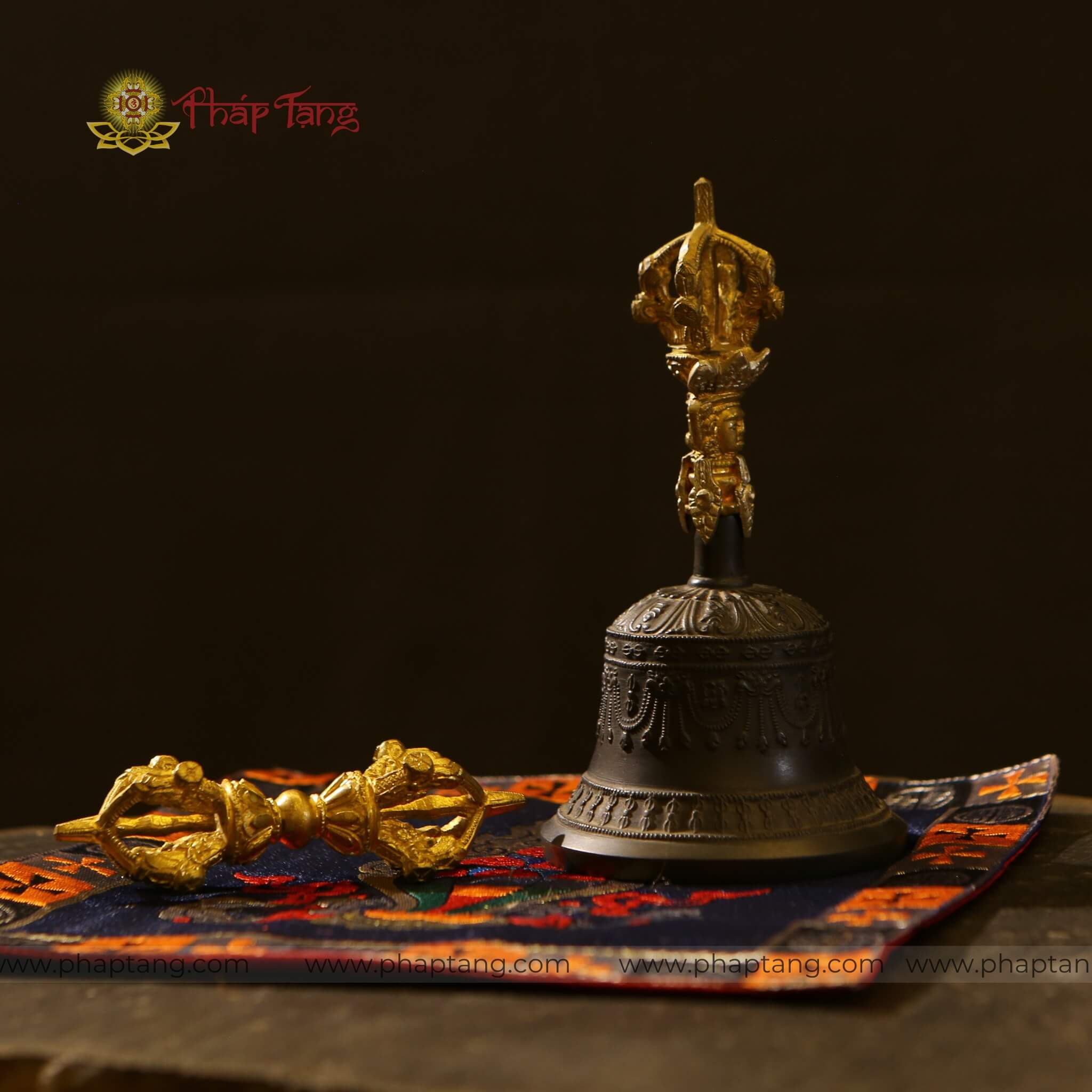 BỘ CHUÔNG CHÀY NEPAL CHUÔI VÀNG