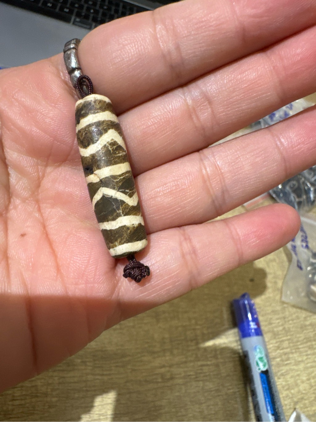 DZI PUMTEK DAI 3.6CM BURMA