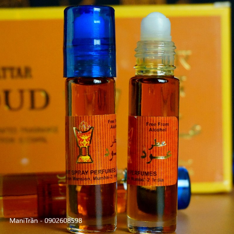 Tinh Dầu Đàn Hương Gata Oud 8ml Từ Ấn Độ