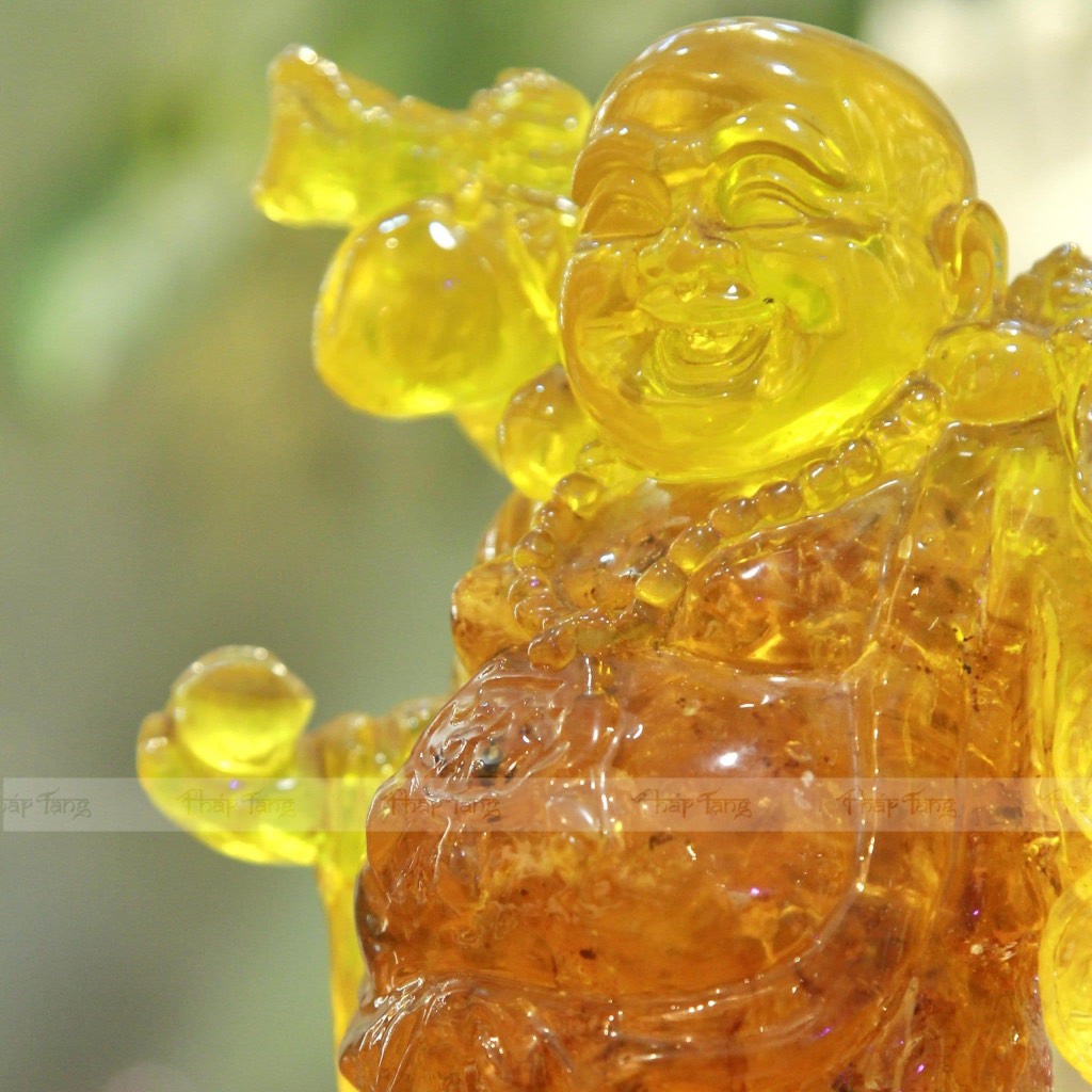 ĐỨC PHẬT DI LẶC HỔ PHÁCH VÀNG TIBET SƯU TẦM ĐẶC BIỆT 20cm