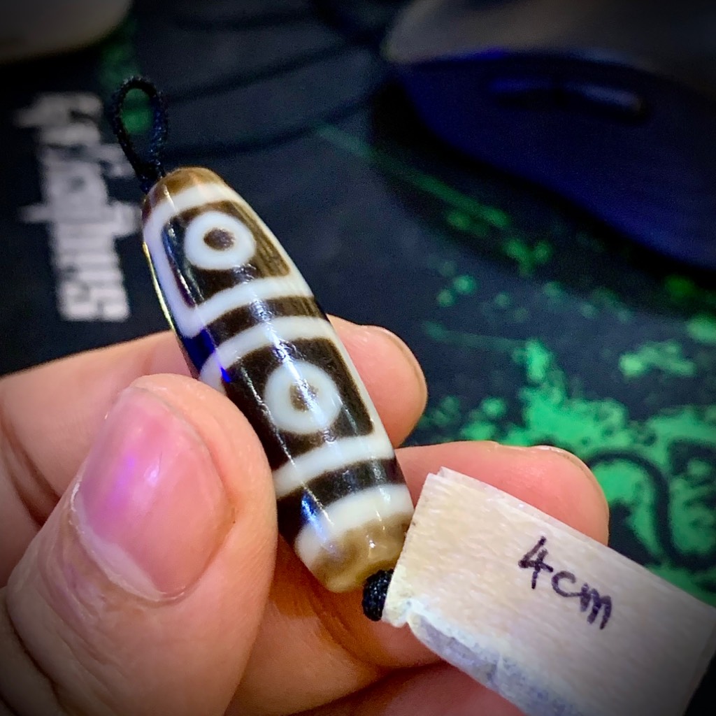 DZI 4 MẮT NEPAL 4CM