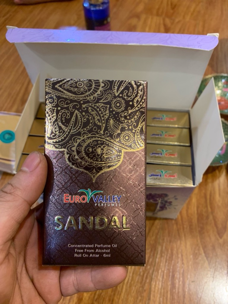 Tinh Dầu Chiên Đàn Ấn Độ Euro Valley 6ml - Tinh Dầu Đẳng Cấp Từ Ấn Độ