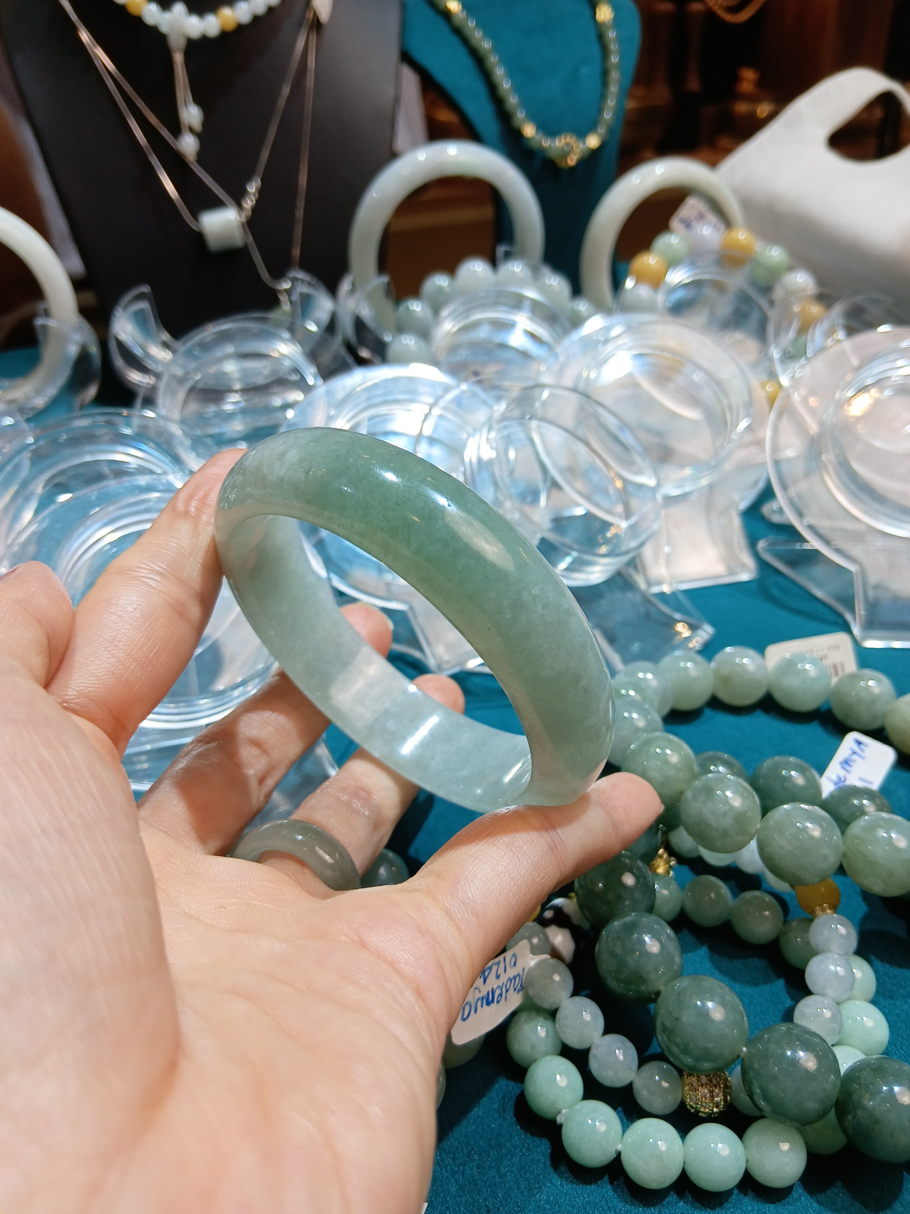 VÒNG NGỌC JADE TYPE A VIP MYAMAR CHÍNH GỐC