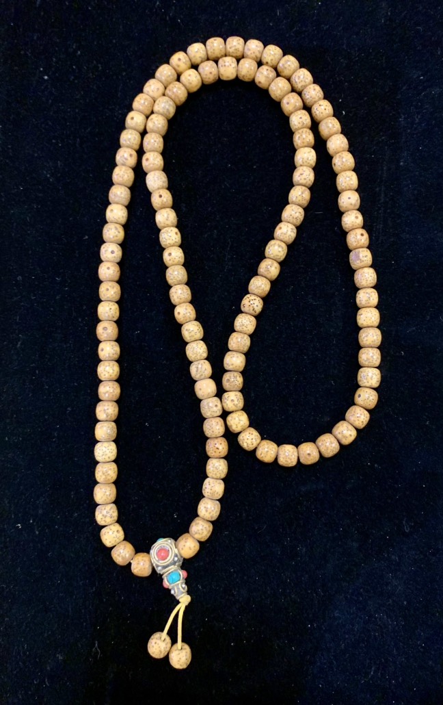 CHUỖI MALA 108 BỒ ĐỀ TINH NGUYỆT MIX CHARM TÂY TẠNG