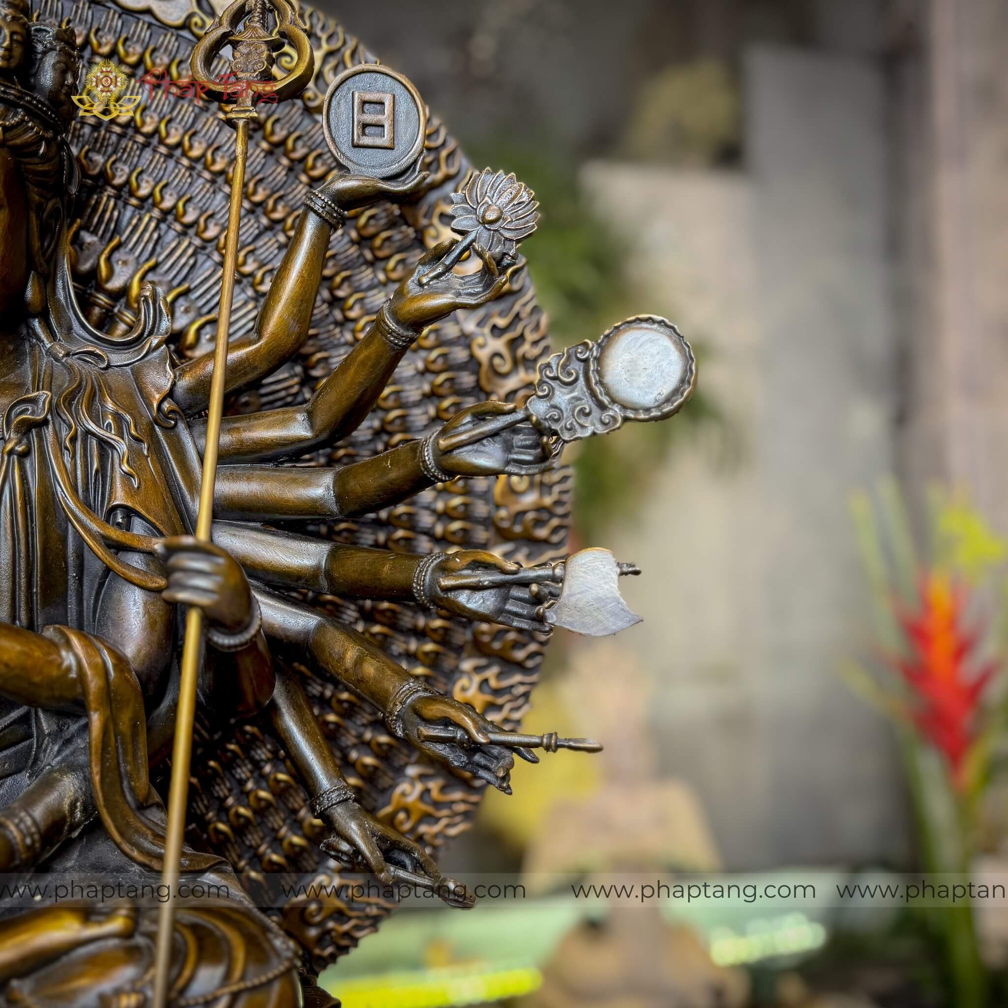 BỒ TÁT THIÊN THỦ THIÊN NHÃN ĐỒNG VN 60CM