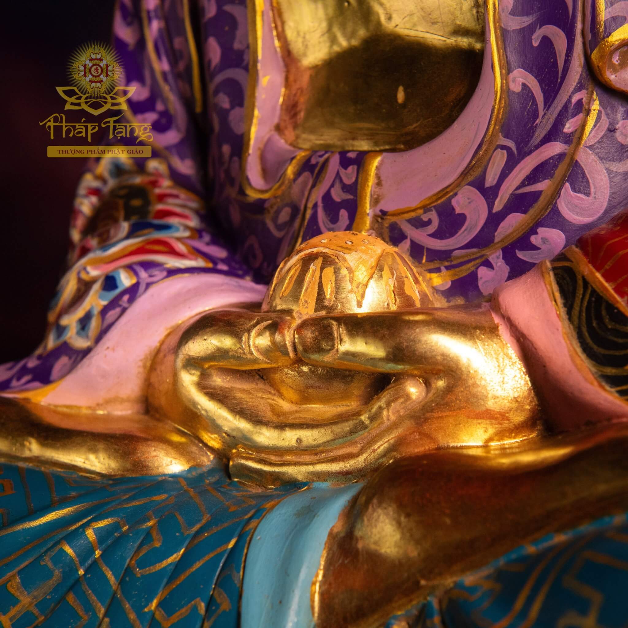 Bộ Thánh Tượng Tam Thế Phật Hán Bạch Ngọc Xưa 68CM (Sưu Tầm)