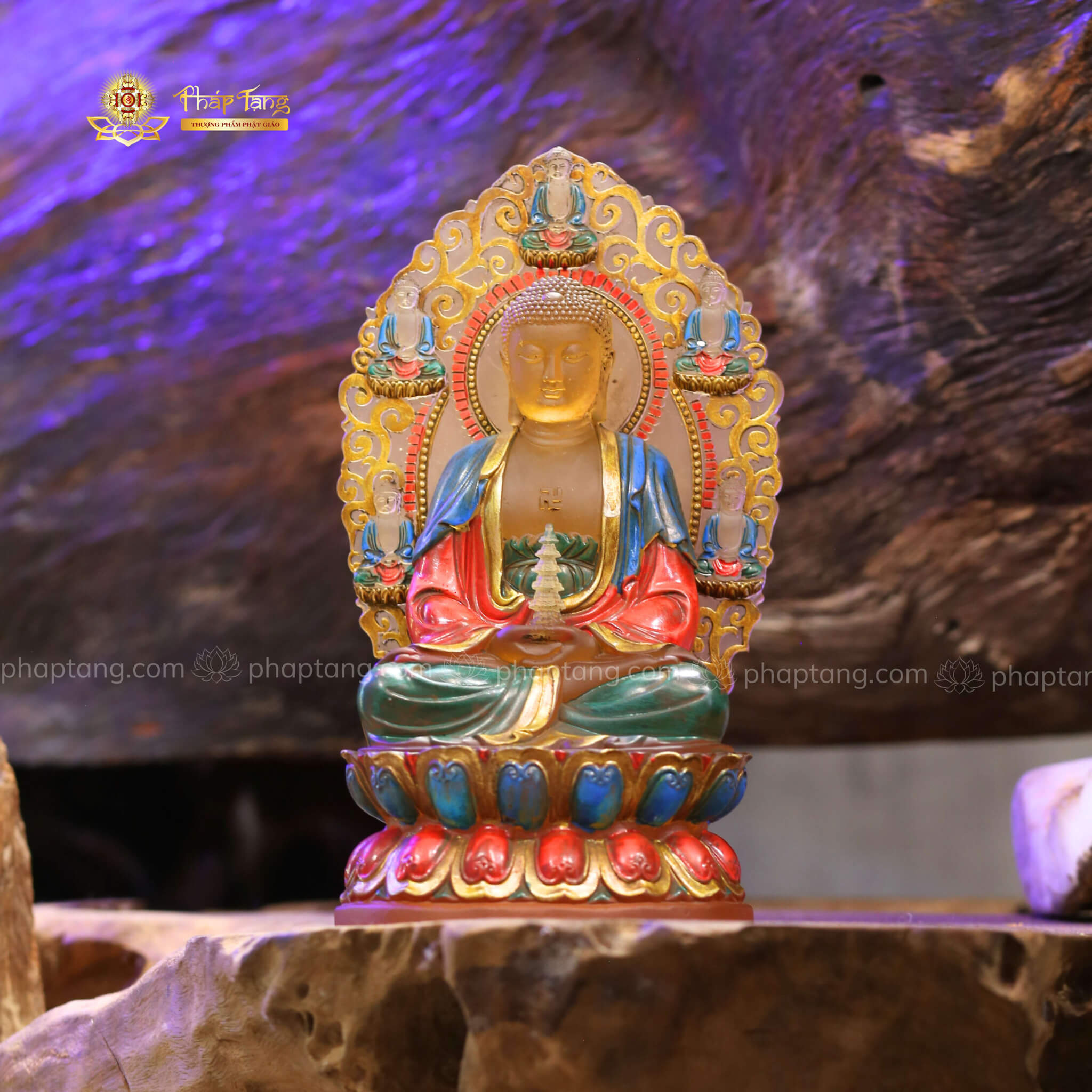 ĐỨC PHẬT DƯỢC SƯ LƯU LI XƯA 20CM