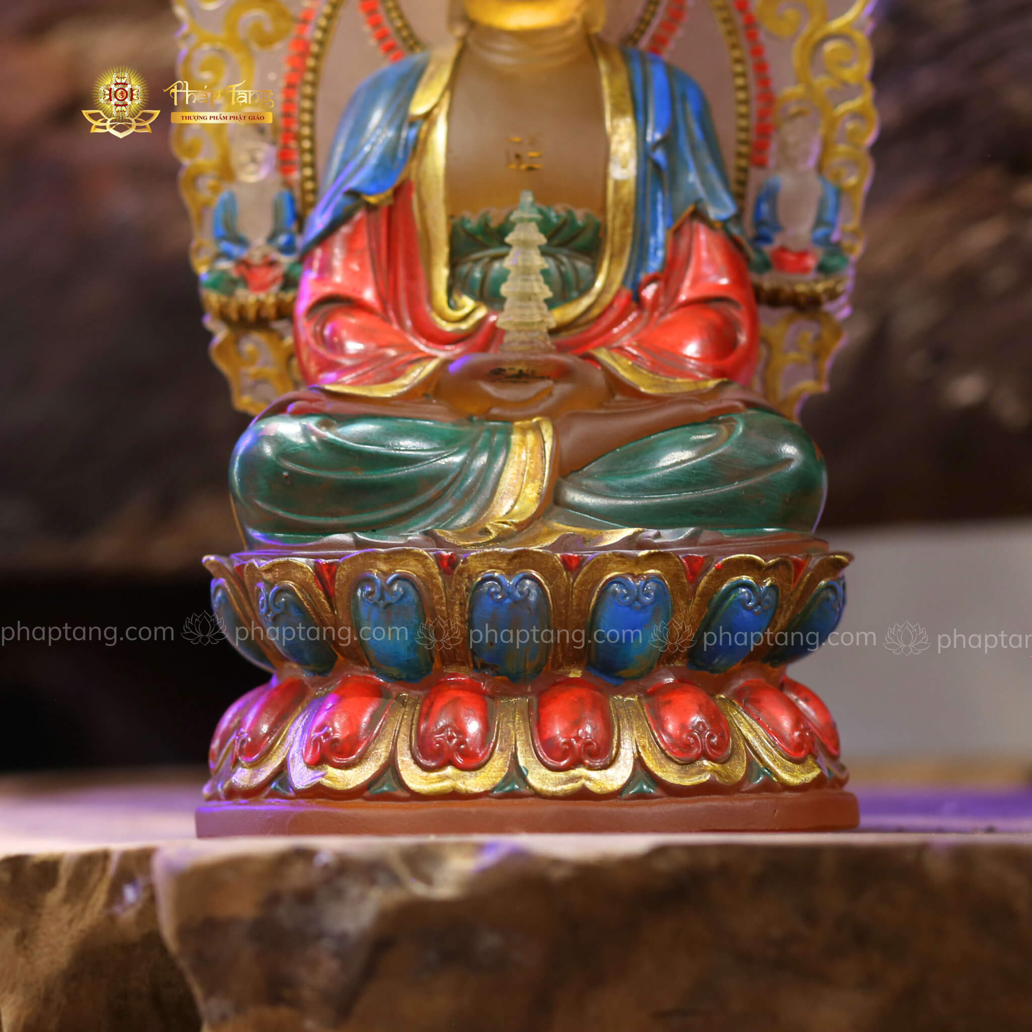 ĐỨC PHẬT DƯỢC SƯ LƯU LI XƯA 20CM