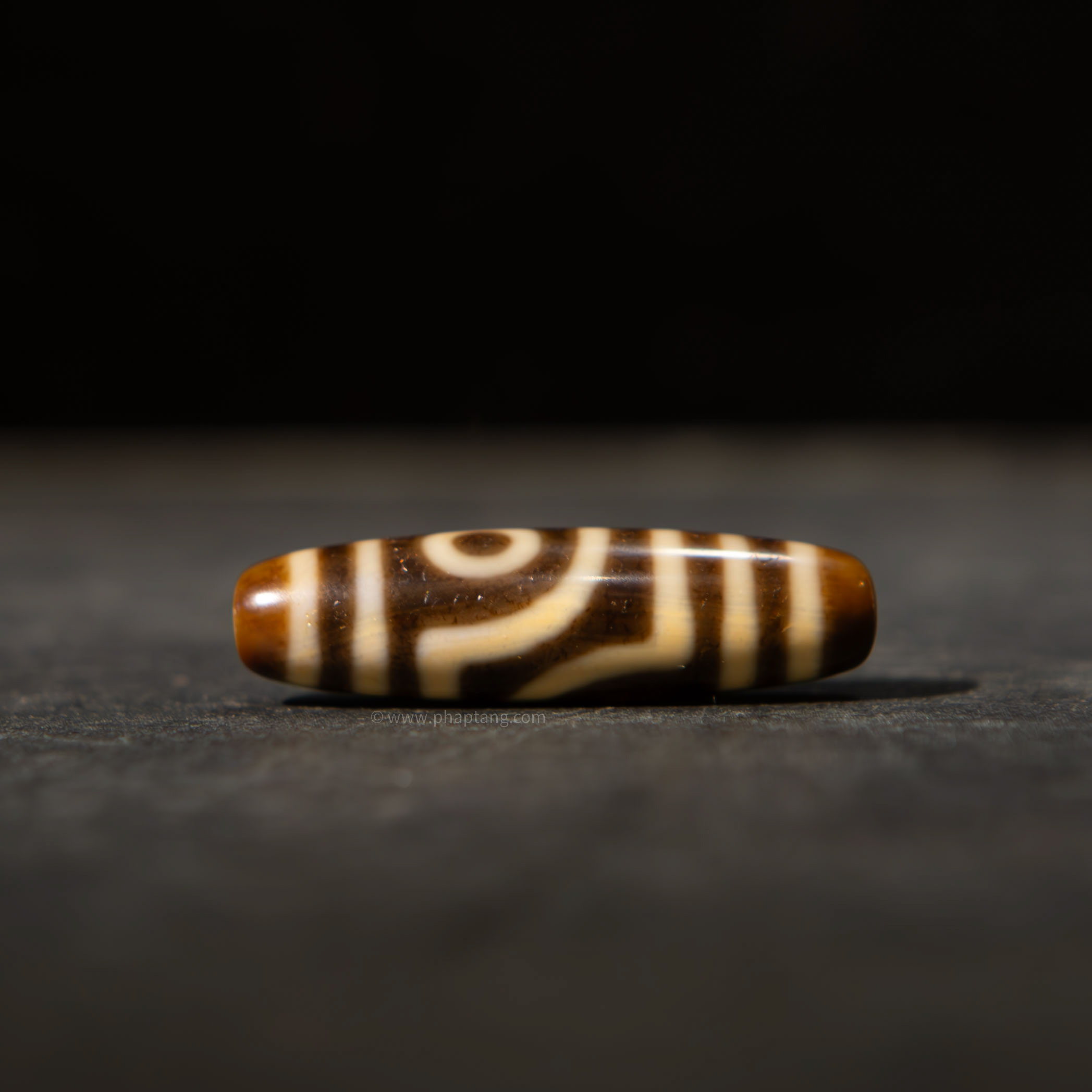 DZI 2 MẮT NEPAL THÂN NÂU High Quality 40,4mm