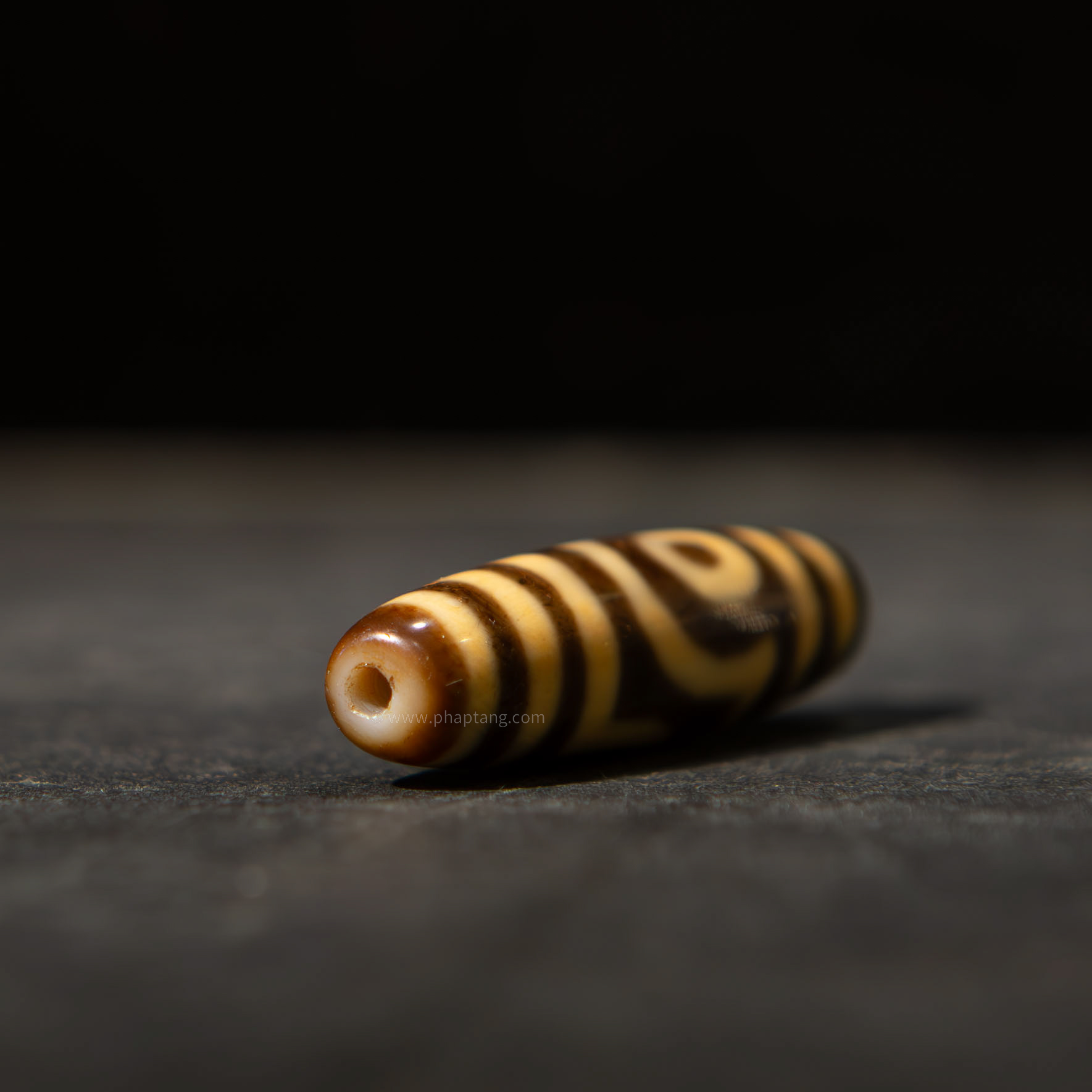 DZI 2 MẮT NEPAL THÂN NÂU High Quality 40,4mm