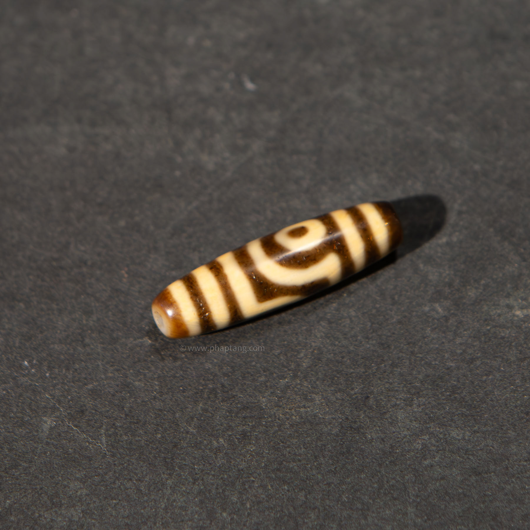 DZI 2 MẮT NEPAL THÂN NÂU High Quality 40,4mm