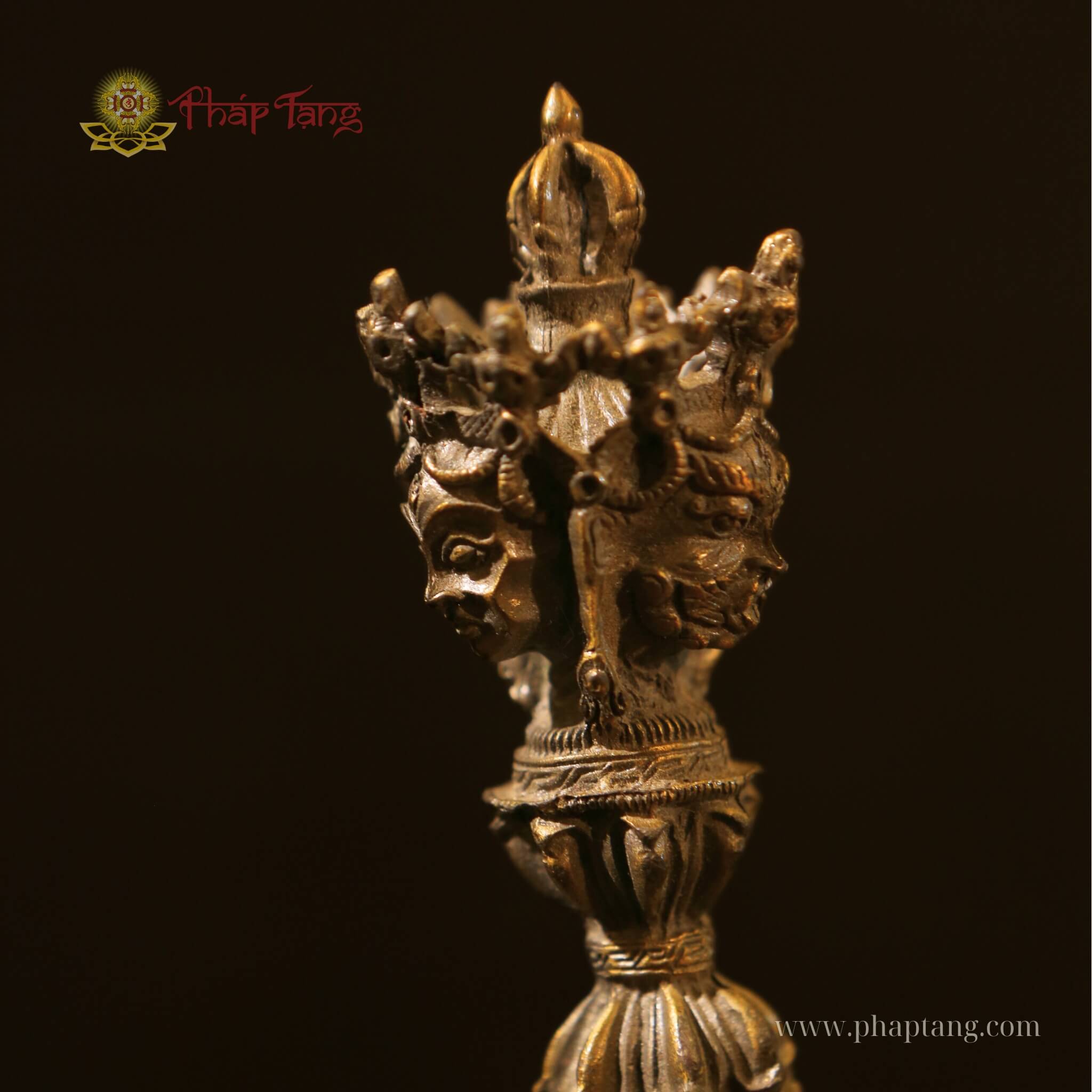 CHÀY PHỔ BA KIM CANG ĐỒNG 20CM