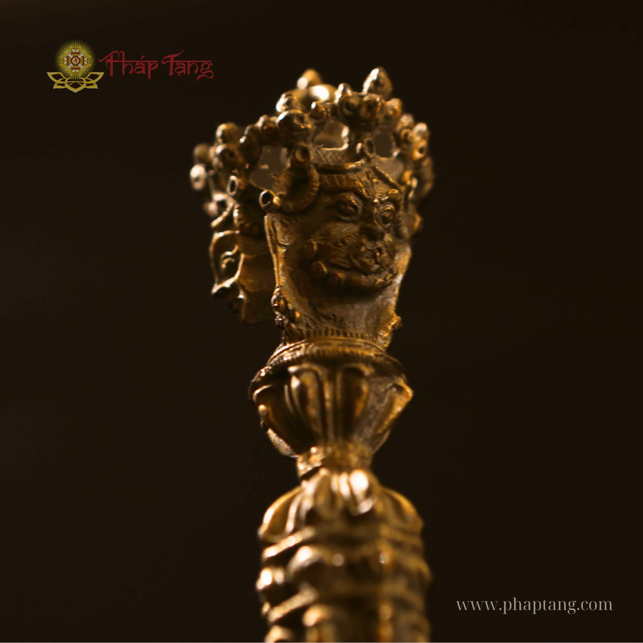 CHÀY PHỔ BA KIM CANG ĐỒNG 20CM