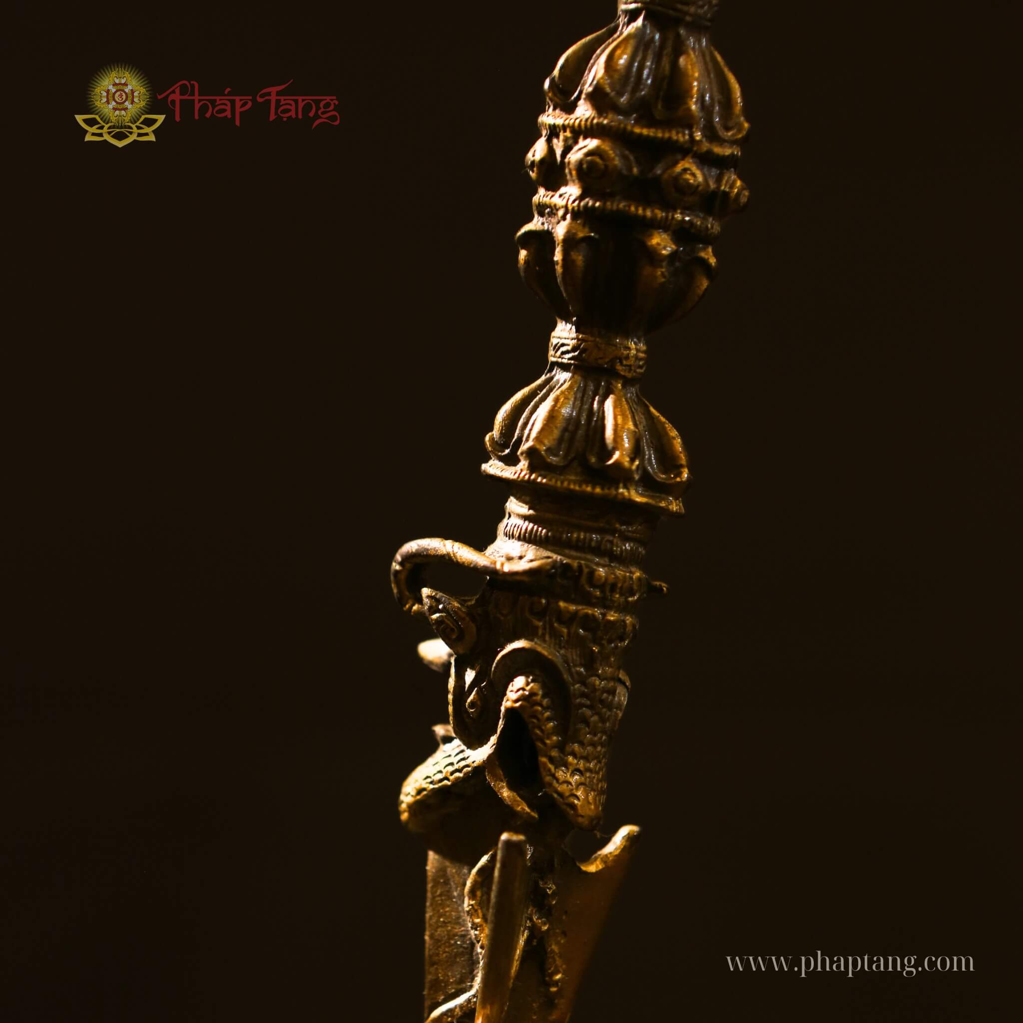 CHÀY PHỔ BA KIM CANG ĐỒNG 20CM