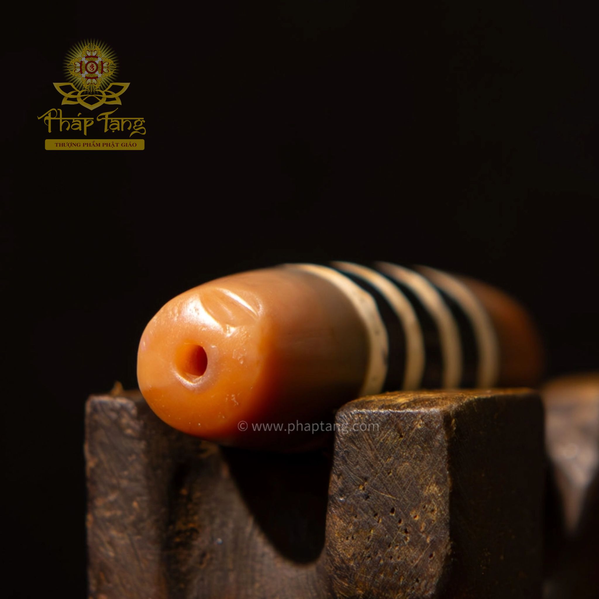 Chong Dzi Cổ Tây Tạng (Old Tibet) 4.6cm - Pháp Bảo Hộ Mệnh