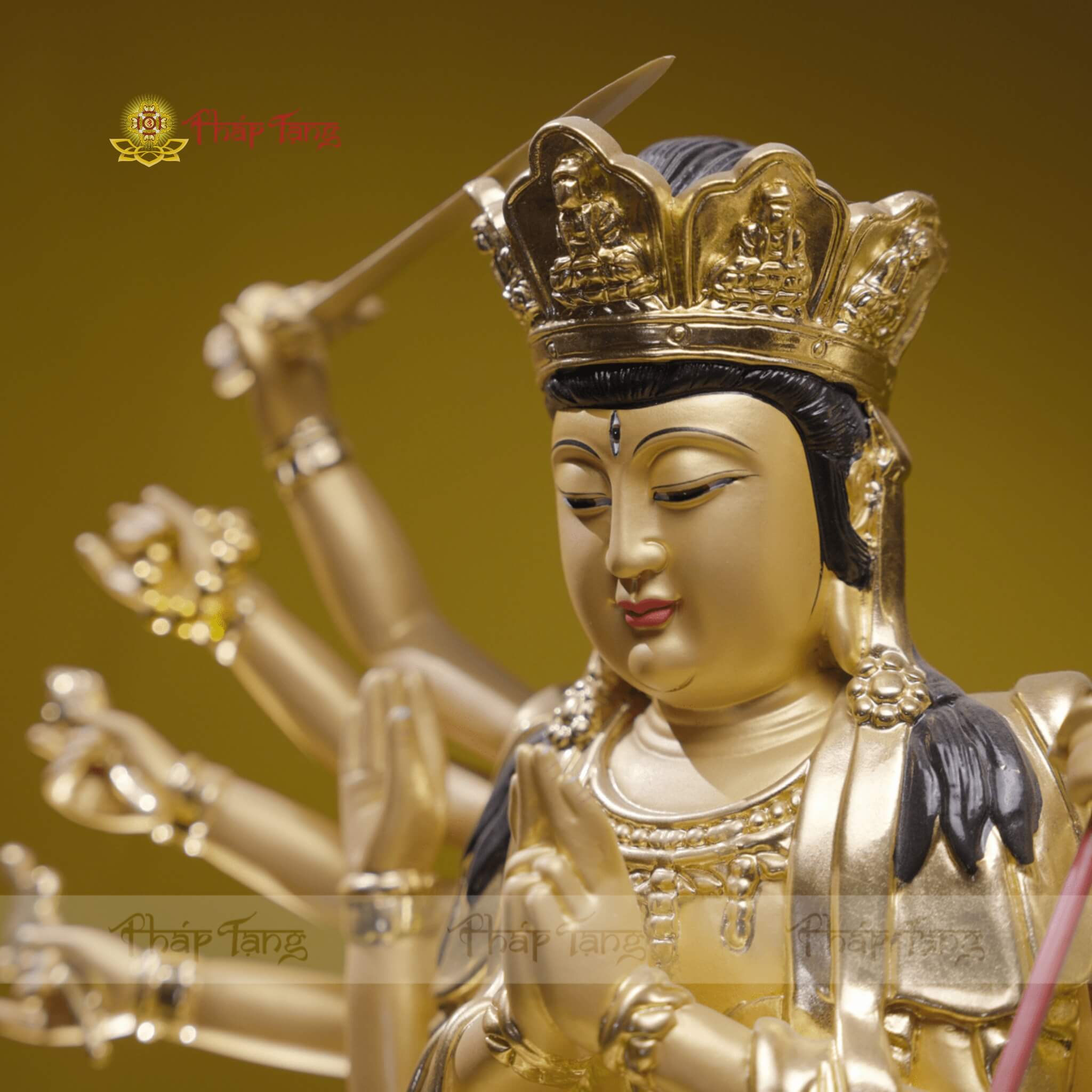 TÔN TƯỢNG CHUẨN ĐỀ BỒ TÁT COMPOSITE 40CM