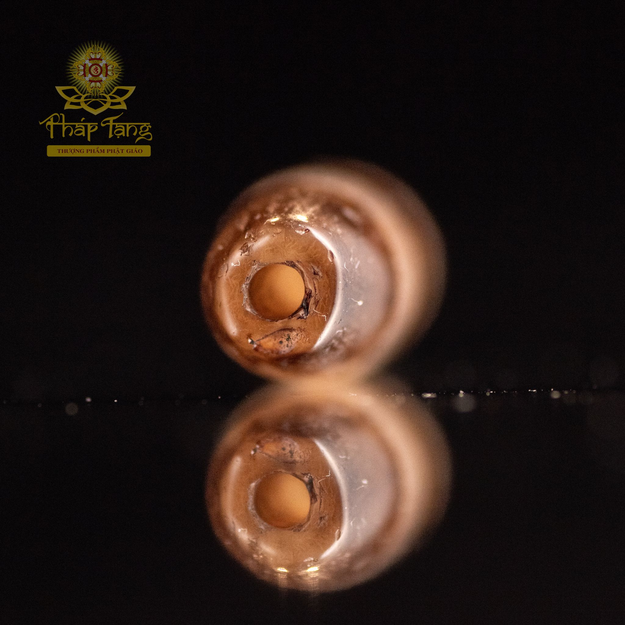 Chung Dzi Mã Não Xưa Xuyên Thấu (Tibet) - Dzi Sọc Ngang Độc Bản