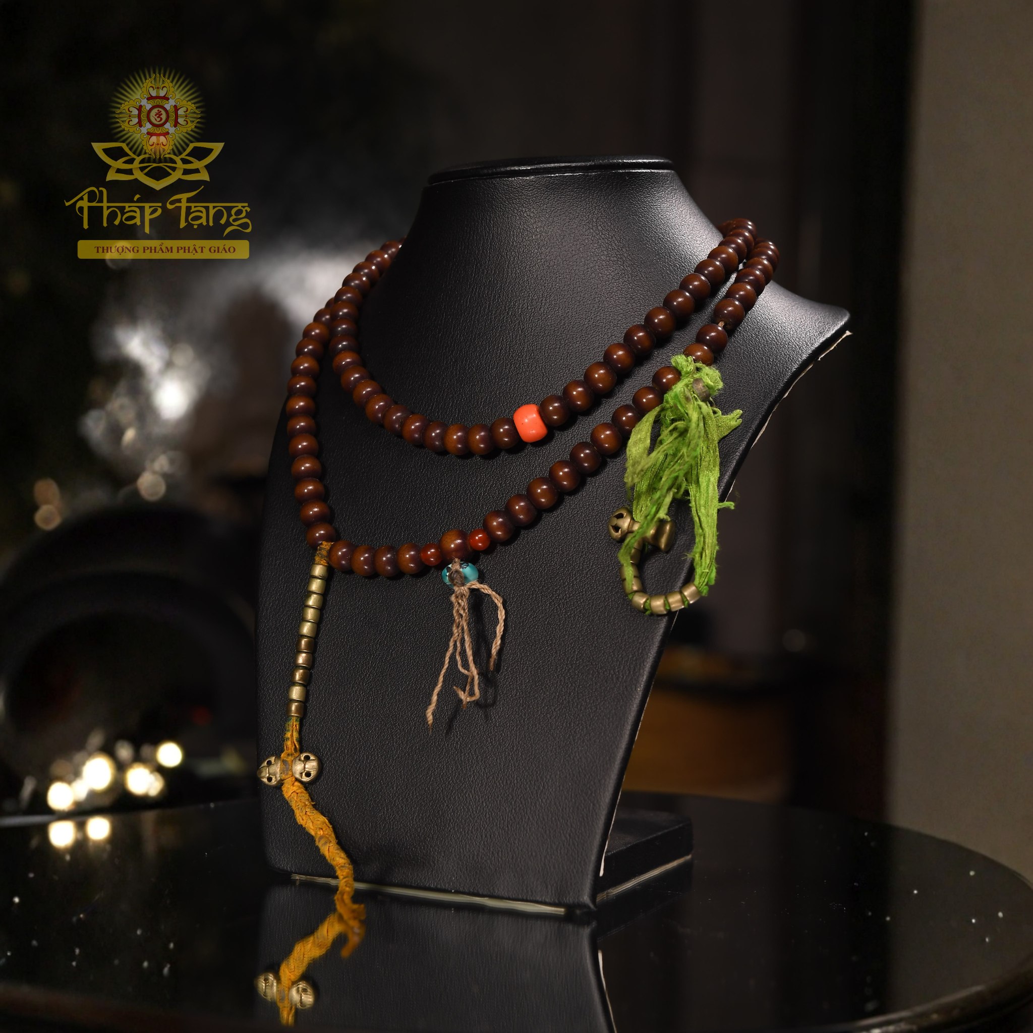 Chuỗi 108 Hạt Bối Cổ 100 Năm (Bạch Ngọc Bồ Đề) – Pháp Bảo Truyền Thừa