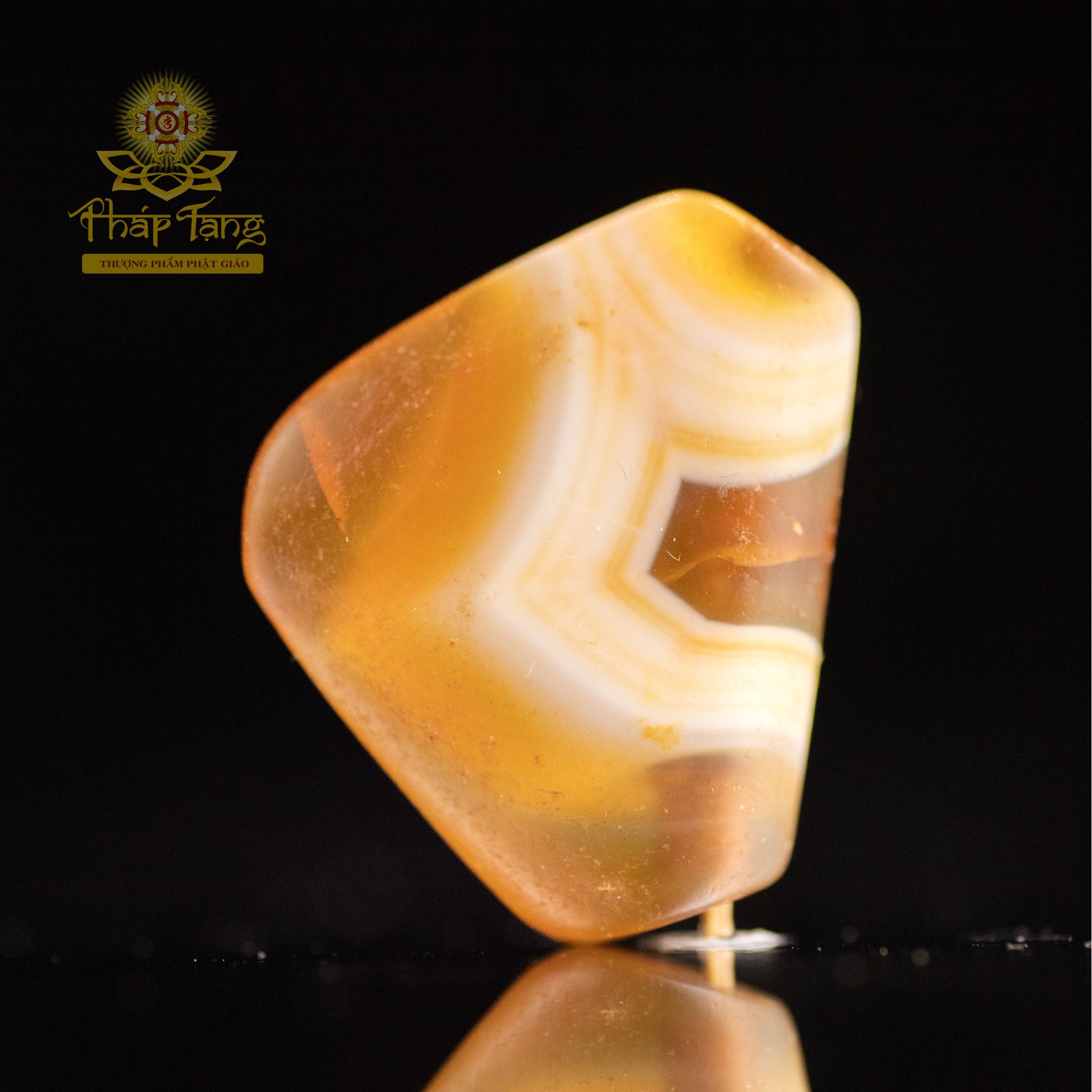 Đá Agate Cổ Dáng Vai Bò (Tây Tạng) - Biểu Tượng Sức Mạnh & Bảo Hộ