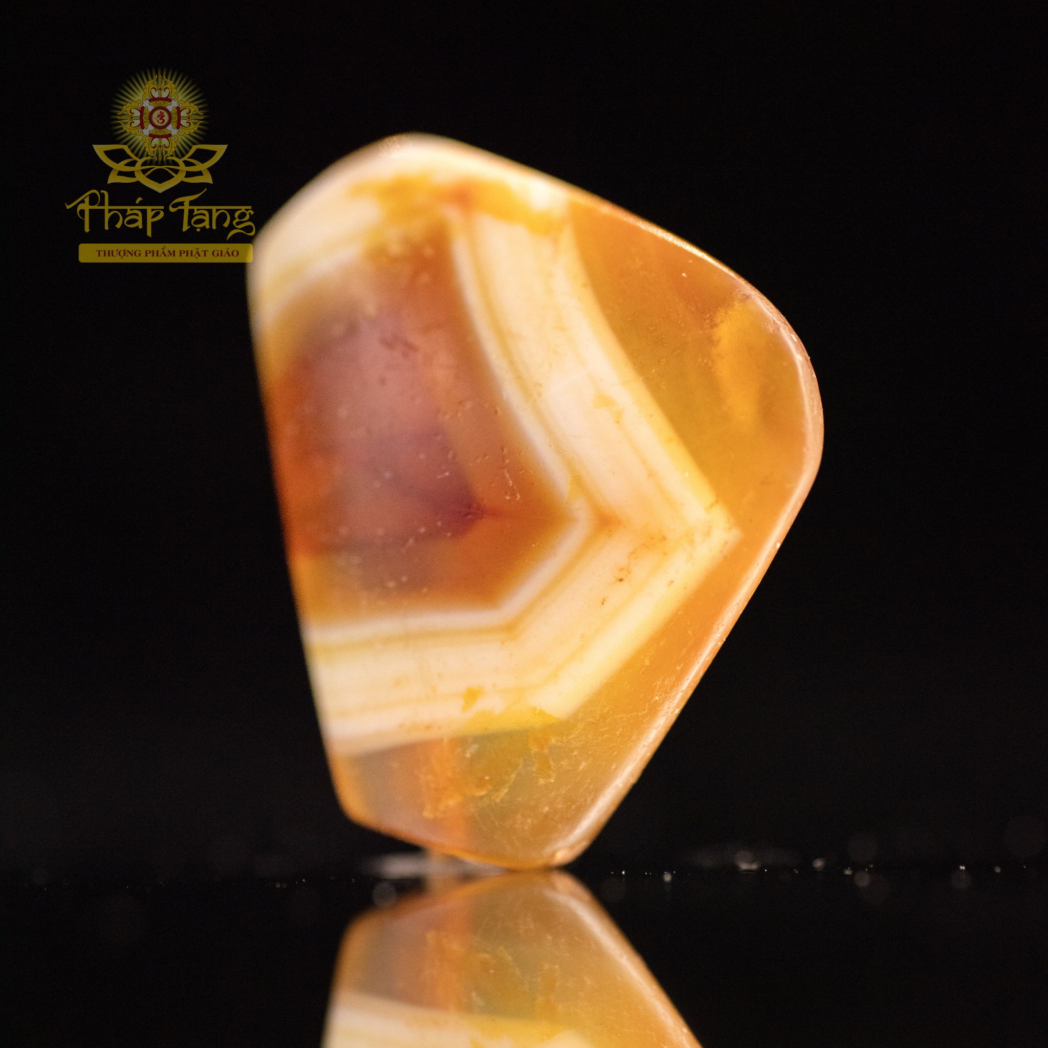 Đá Agate Cổ Dáng Vai Bò (Tây Tạng) - Biểu Tượng Sức Mạnh & Bảo Hộ