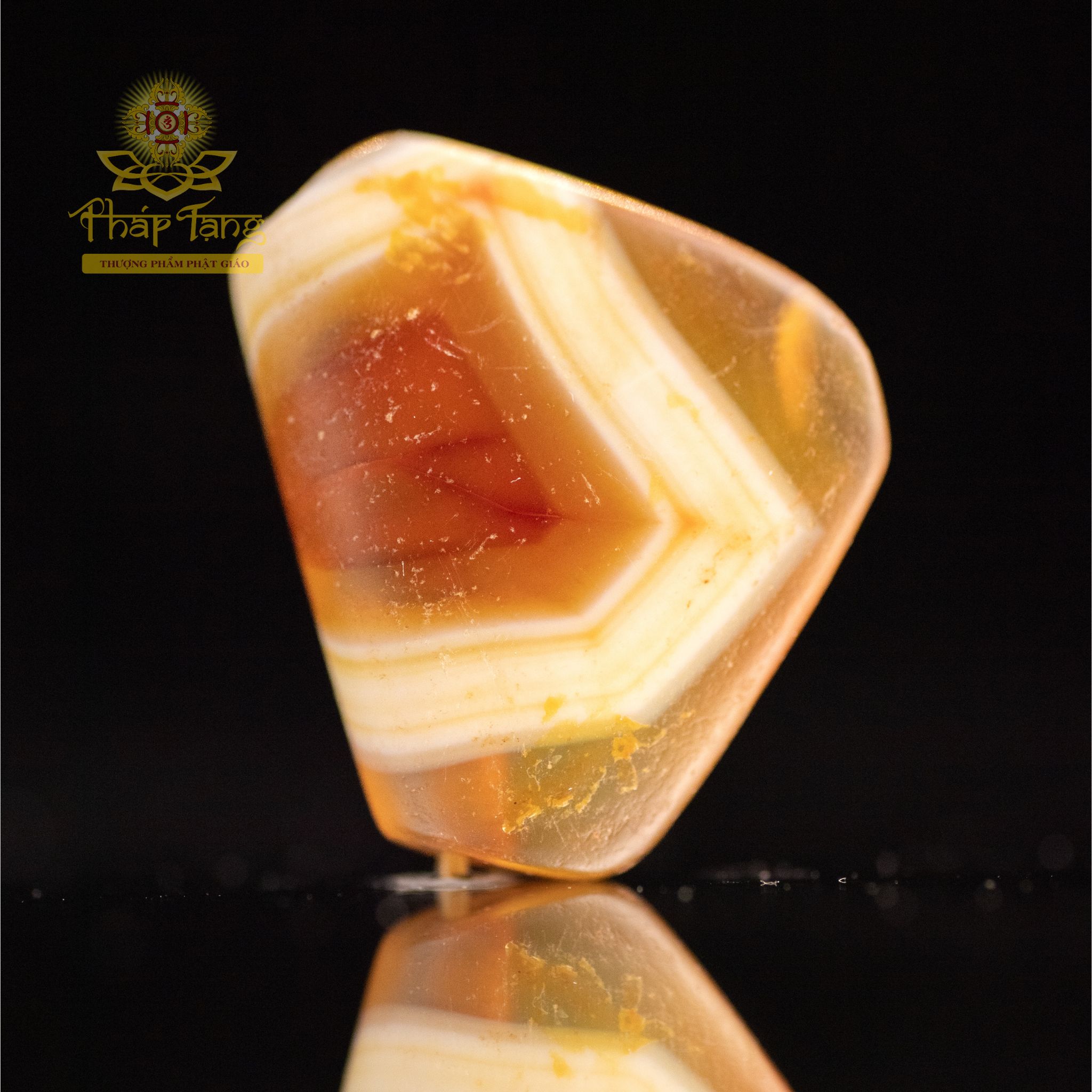 Đá Agate Cổ Dáng Vai Bò (Tây Tạng) - Biểu Tượng Sức Mạnh & Bảo Hộ