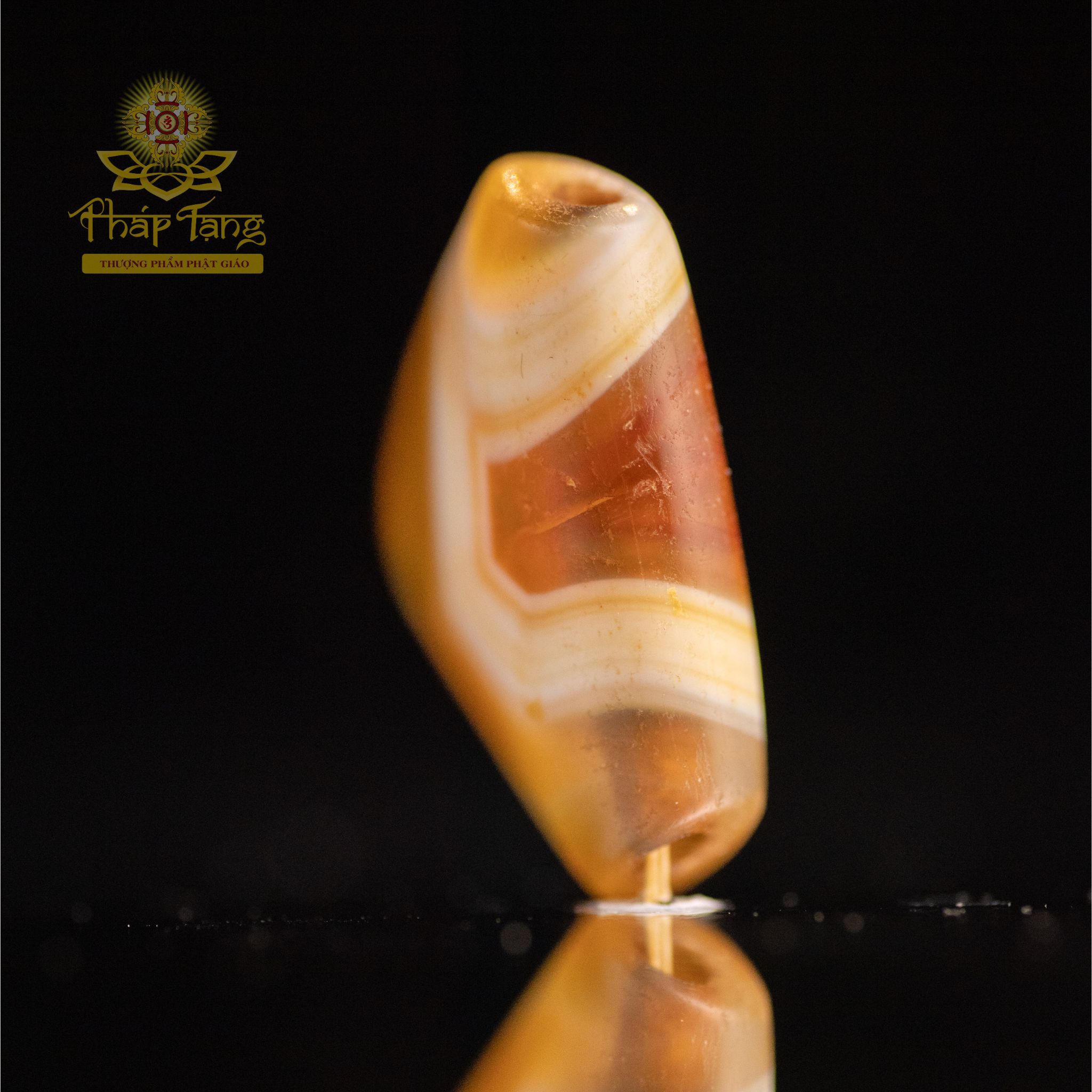 Đá Agate Cổ Dáng Vai Bò (Tây Tạng) - Biểu Tượng Sức Mạnh & Bảo Hộ