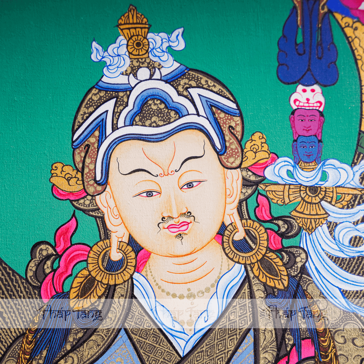 THANGKA ĐỨC LIÊN HOA SANH KT89X69cm